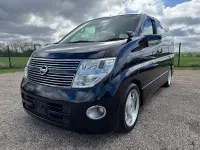 Used Nissan Elgrand 2009 Black MPV