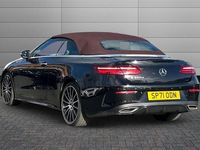 Used Mercedes E300 AMG line 245 HP (180 kW) 2021 Black Cabriolet