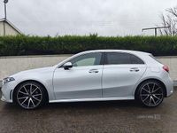 Used Mercedes A200 AMG line 150 HP (110 kW) 2019 Silver Hatchback