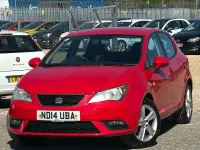 Used Seat Ibiza 85 HP (62 kW) 2014 Red Hatchback