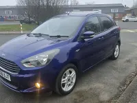 Second-hand Ford Ka Plus Zetec 85 CP (62 kW) 2017 Albastru Hatchback