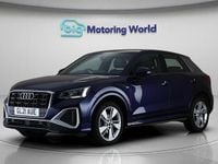 Begagnad Audi Q2 S-Line 150 HK (110 kW) 2021 Blå SUV