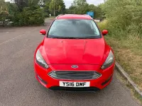 Used Ford Focus Zetec 120 HP (88 kW) 2016 Red Estate