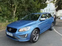 Used Volvo XC60 R-Design 190 HP (139 kW) 2016 Blue SUV