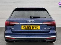 Used Audi A4 S-Line 150 HP (110 kW) 2019 Blue Estate
