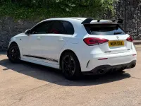 Used Mercedes A35 AMG Premium 302 HP (222 kW) 2019 White Hatchback