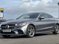 Used Mercedes C220 AMG line 194 HP (142 kW) 2021 Grey Coupe