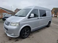 Usado VW Transporter Sportline 130 CV (95 kW) 2008 Plateado Van