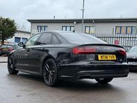Used Audi A6 Black Edition 190 HP (139 kW) 2016 Black Sedan