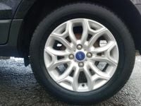 Used Ford Ecosport Zetec 95 HP (69 kW) 2017 Black SUV
