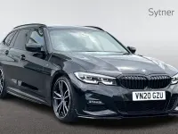 Used BMW 330 M Sport 254 HP (186 kW) 2020 Black Estate