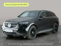 Used Mercedes EQC400 AMG Line Premium Plus 300 kW (408 HP) 2022 Black SUV