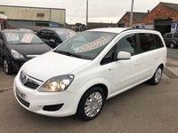 used Vauxhall Zafira 1.8 EXCLUSIV 5d 120 BHP