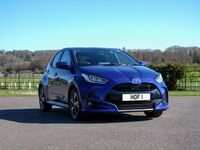 Used Toyota Yaris Hybrid Design 2024 Blue Hatchback