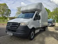 Begagnad Mercedes Sprinter 2018 Vit Van