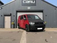 Used VW T5 102 HP (75 kW) 2011 Red Van