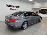 Begagnad BMW 520 M Sport 2018 Blå Sedan
