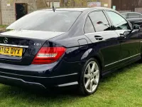 Used Mercedes C220 2013 Blue Sedan