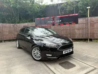 Used Ford Focus Zetec 120 HP (88 kW) 2016 Black Hatchback