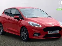 Used Ford Fiesta ST-Line X 101 HP (74 kW) 2019 Red Hatchback