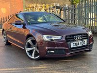 Used Audi A5 Black Edition 245 HP (180 kW) 2014 Red Coupe