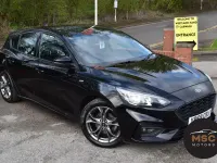 Used Ford Focus ST-Line 125 HP (91 kW) 2019 Black Hatchback