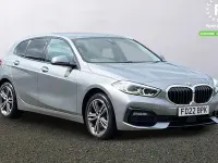 Used BMW 118 Sport Line 136 HP (100 kW) 2022 Grey Hatchback