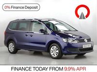 Used VW Sharan SE 150 HP (110 kW) 2020 Blue MPV