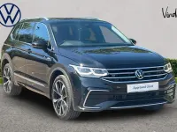 Used VW Tiguan Allspace R-line 150 HP (110 kW) 2022 Black SUV