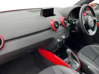 Usado Audi A1 S-Line 125 CV (91 kW) 2018 Rojo