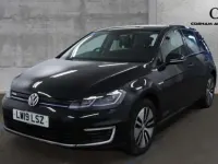 Used VW e-Golf 99 kW (135 HP) 2019 Black Hatchback