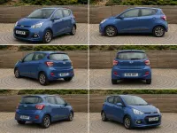 Used Hyundai i10 Premium 87 HP (63 kW) 2015 Blue Hatchback