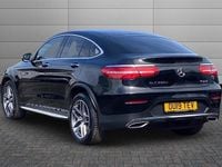 Used Mercedes GLC250 AMG line 204 HP (150 kW) 2019 Obsidian black Coupe