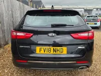 Used Kia Optima 141 HP (103 kW) 2017 Black Estate