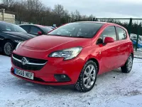 Used Vauxhall Corsa 75 HP (55 kW) 2018 Red Hatchback