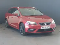Used Seat Leon XCELLENCE Lux 150 HP (110 kW) 2020 Red Estate