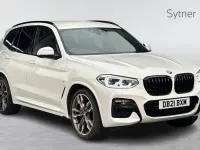 Used BMW X3 M Sport 355 HP (261 kW) 2021 White SUV