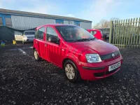 Używany Fiat Panda Active 54 KM (39 kW) 2010 Czerwony Hatchback