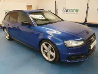 Used Audi A4 Black Edition 190 HP (139 kW) 2015 Blue Estate