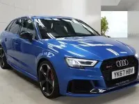 Used Audi RS3 Comfort 400 HP (294 kW) 2017 Blue Sedan
