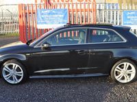 Used Audi A3 S-Line 150 HP (110 kW) 2015 Black Hatchback