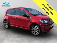 Used VW up! Black Edition 65 HP (47 kW) 2023 Red Hatchback