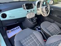 Used Fiat 500 Lounge 2016 Green Hatchback