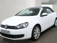 Used VW Golf Cabriolet SE 2014 White Cabriolet