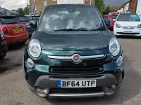 Używany Fiat 500L Trekking 2014 Zielony Minivan