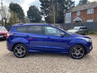 Used Ford Kuga ST-Line 150 HP (110 kW) 2017 Blue SUV