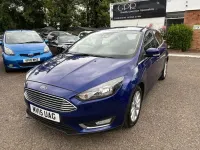Used Ford Focus Titanium 115 HP (84 kW) 2015 Blue Hatchback