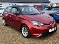 Used MG MG3 106 HP (77 kW) 2018 Red Hatchback