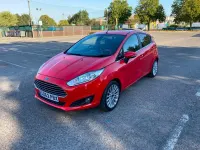 Used Ford Fiesta Titanium 96 HP (70 kW) 2012 Red Hatchback