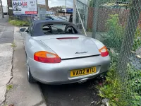 Used Porsche Boxster 2002 Silver Cabriolet
